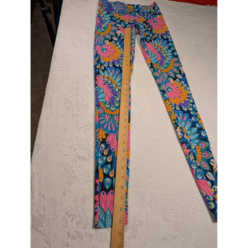 Rebel Affair Leggings Yoga Gym Bundle Lot 2 Size 1 Small Peacock Bold High Rise - Picture 7 of 16